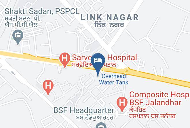 Jalandhar - Best Western Plus Jalandhar Maps