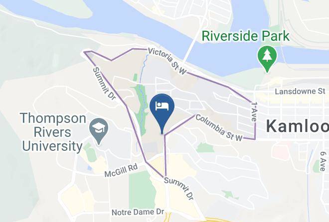 Thompson Nicola - Best Western Plus Kamloops Hotel Maps