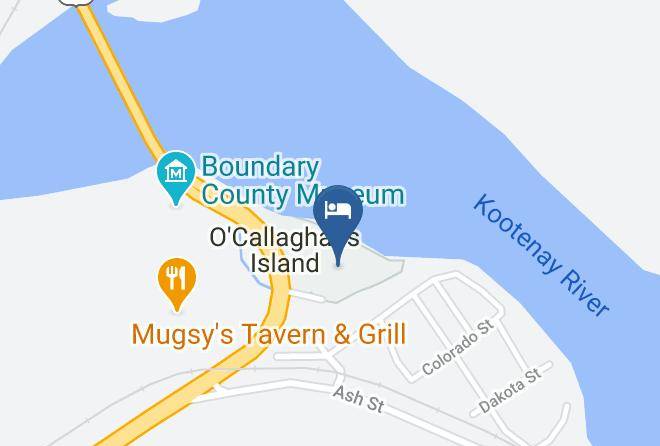 Boundary - Best Western Plus Kootenai River Inn Casino & Spa Maps