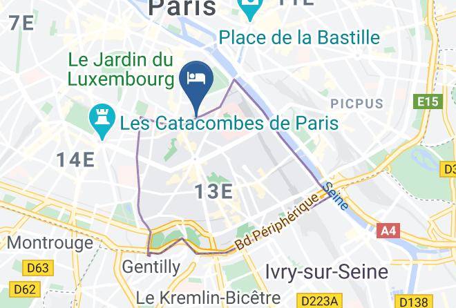 Paris - Hotel La Demeure Maps
