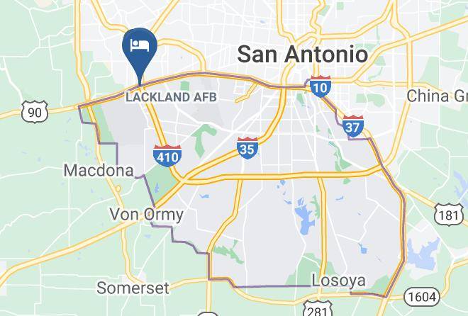 Bexar - Best Western Plus Lackland Hotel & Suites Maps