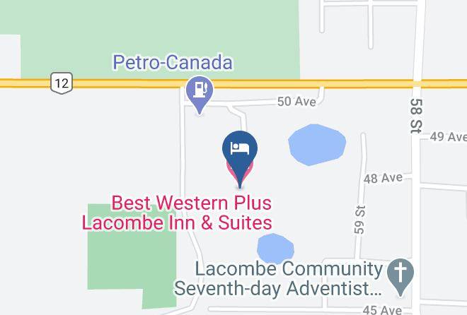 Division 8 - Best Western Plus Lacombe Inn & Suites Maps