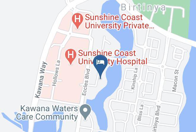 Sunshine Coast - Direct Hotels Aquarius Kawana Maps
