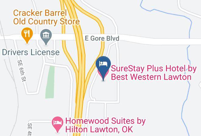 Comanche - Surestay Plus Hotel By Best Western Lawton Maps