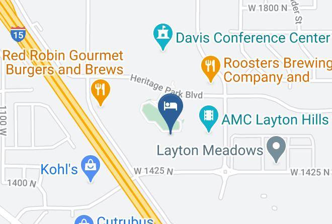 Best Western Plus Layton Park Hotel Map