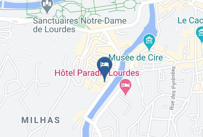 Hautes Pyrenees - Best Western Plus Le Rive Droite & Spa Maps