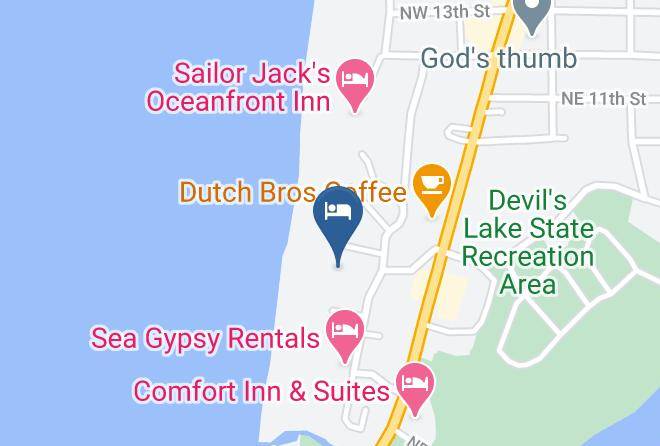 Lincoln - Lincoln Sands Oceanfront Resort Ascend Hotel Collection Maps