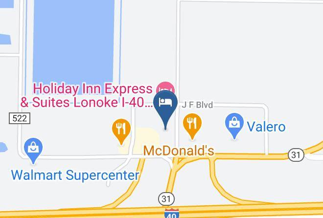 Lonoke - Best Western Plus Lonoke Hotel Maps
