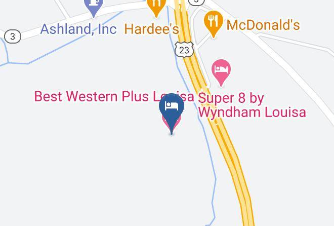 Lawrence - Best Western Plus Louisa Maps