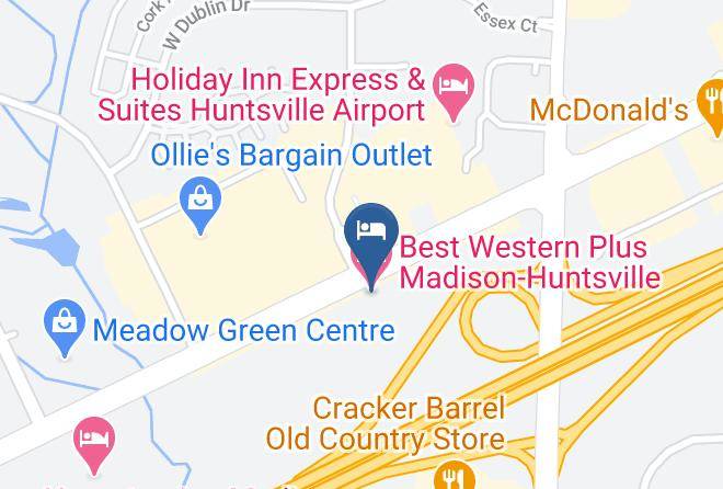 Madison - Best Western Plus Madison Huntsville Hotel Maps