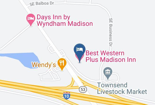 Madison - Best Western Plus Madison Inn Maps