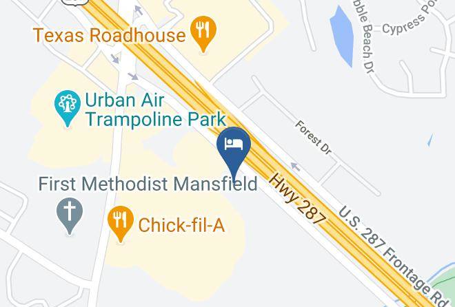 Tarrant - Best Western Plus Mansfield Inn & Suites Maps