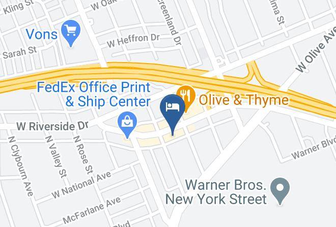 Los Angeles - Best Western Plus Media Center Inn & Suites Maps