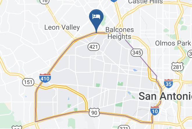Bexar - Best Western Plus Medical Center Maps