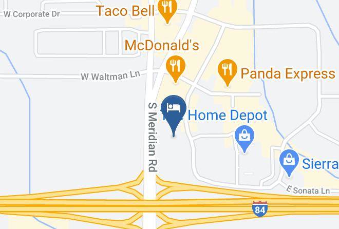 Ada - Best Western Plus Meridian Maps