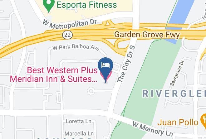 Orange - Best Western Plus Meridian Inn & Suites Anaheim Orange Maps