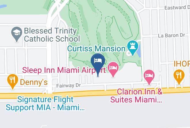 Miami Dade - Best Western Plus Miami Airport North Hotel & Suites Maps