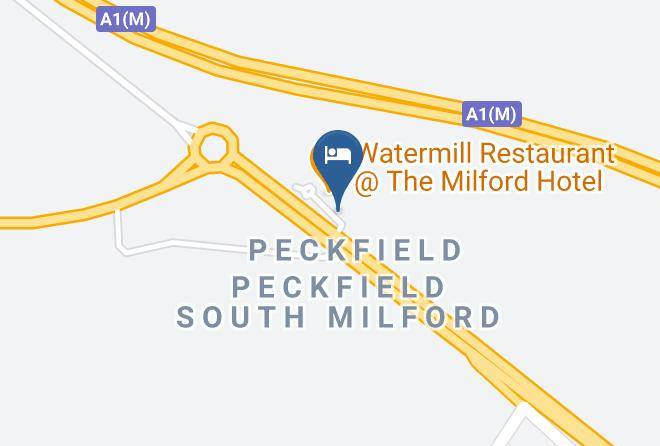 North Yorkshire - Best Western Plus Milford Hotel Maps