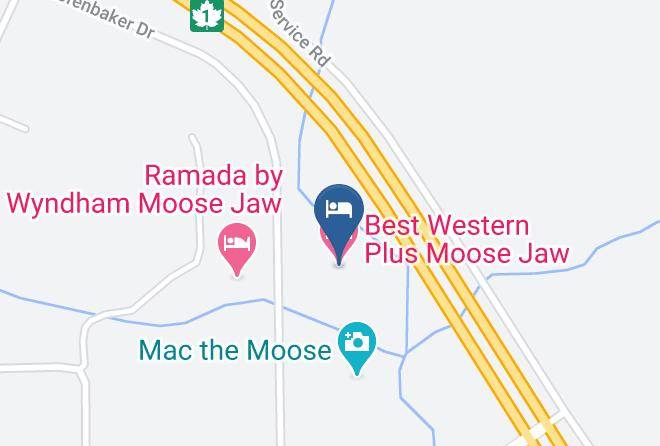 Division 7 - Best Western Plus Moose Jaw Maps