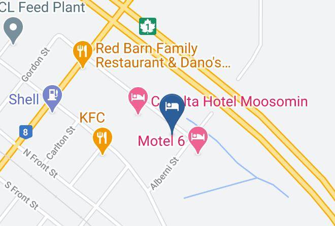 Best Western Plus Moosomin Hotel Map