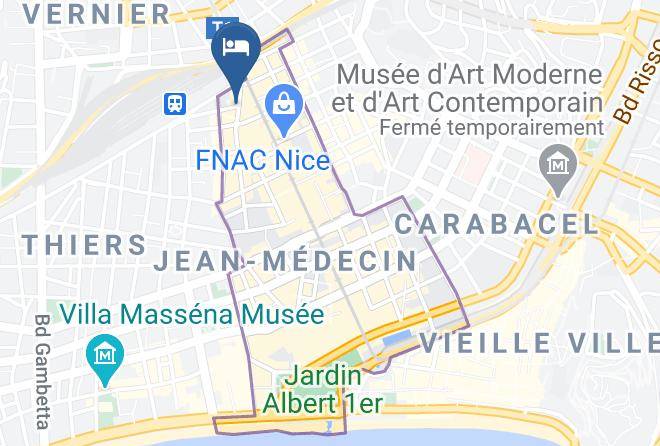 Maritime Alps - Best Western Plus Nice Cosy Hotel Maps
