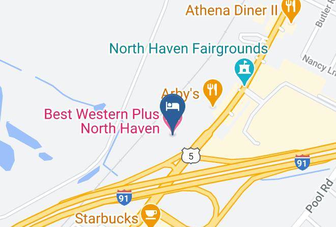 New Haven - Best Western Plus North Haven Hotel Maps