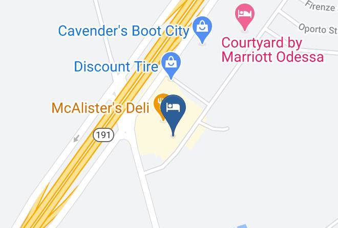 Ector - Best Western Plus North Odessa Inn & Suites Maps