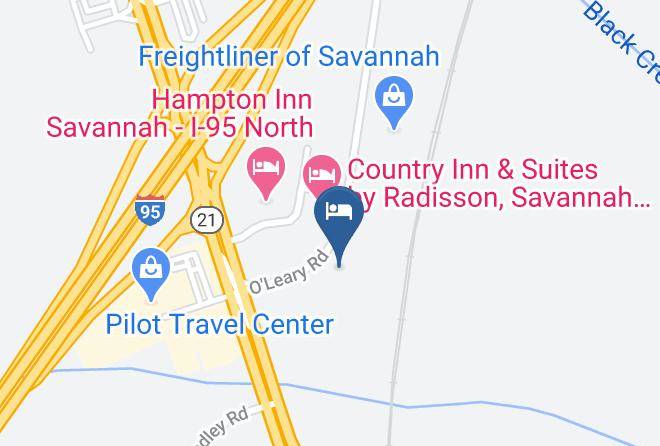 Chatham - Best Western Plus North Savannah Maps