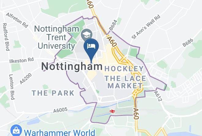 Nottingham City - Best Western Plus Nottingham City Centre Maps
