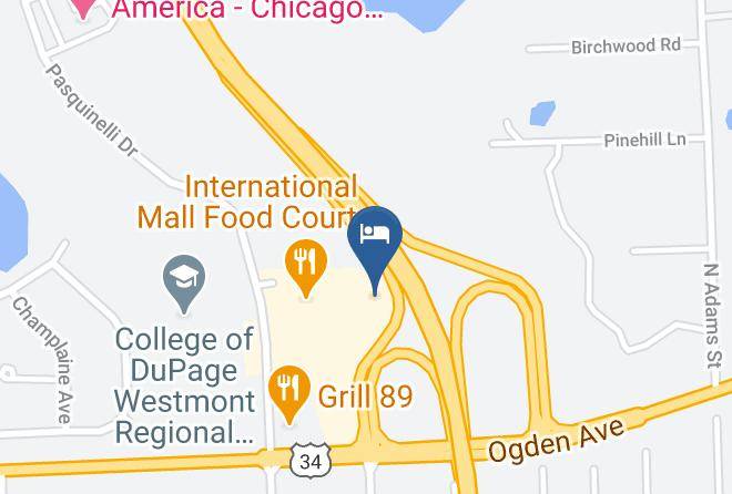 Dupage - Best Western Plus Oakbrook Inn Maps