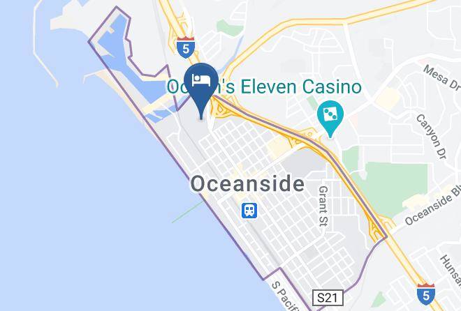 San Diego - Best Western Plus Oceanside Palms Maps