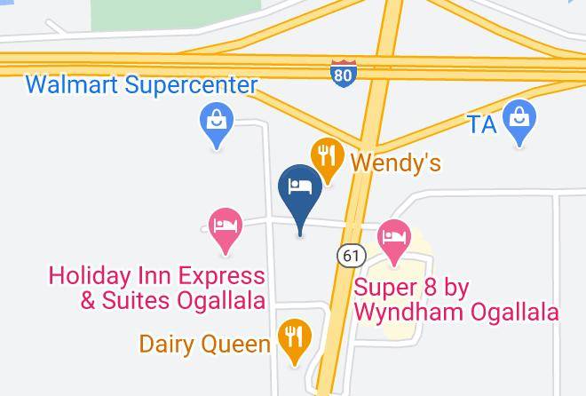 Keith - Best Western Plus Ogallala Inn Maps
