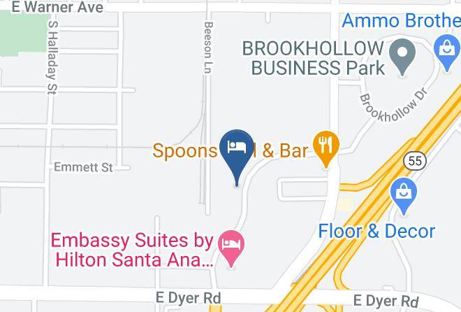 Orange - Best Western Plus Orange County Airport North Maps