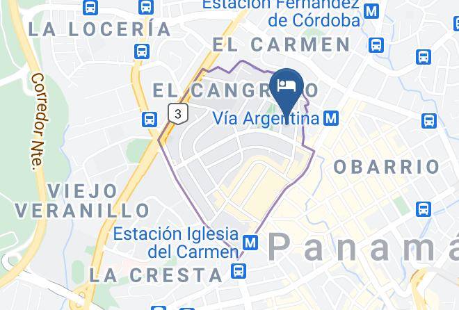 Bella Vista - Best Western Plus Panama Zen Hotel Maps
