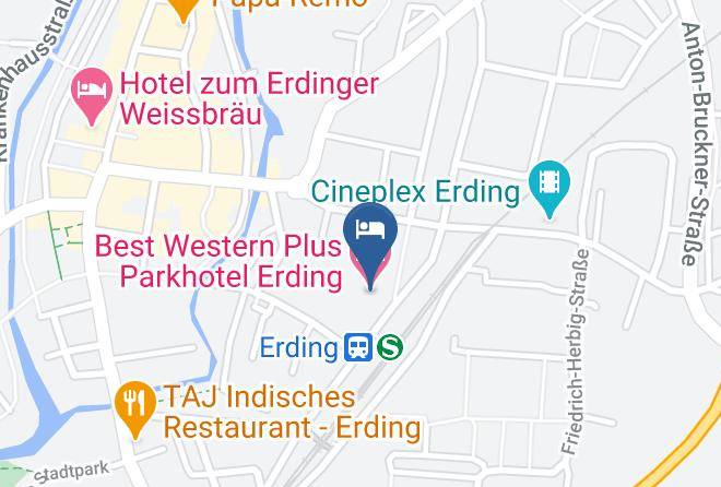 Erding - Best Western Plus Parkhotel Erding Maps