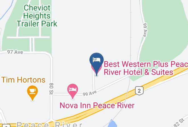 Division 19 - Best Western Plus Peace River Hotel & Suites Maps