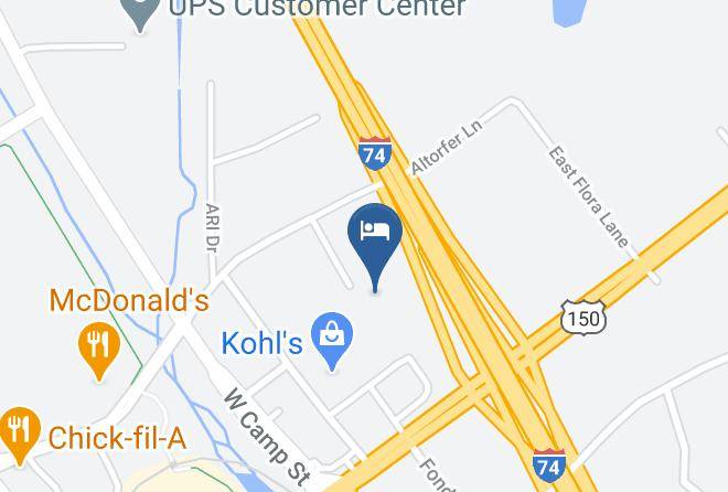 Tazewell - Best Western Plus Peoria Maps