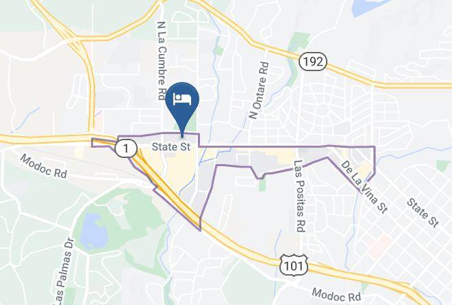 Santa Barbara - Best Western Plus Pepper Tree Inn Maps