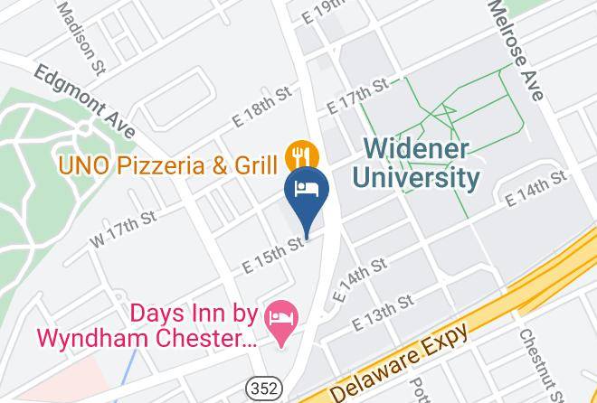 Delaware - Best Western Plus Philadelphia Airport South At Widener University Maps