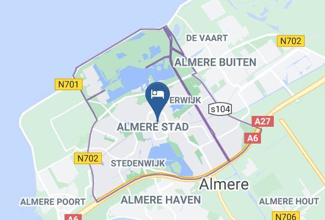 Best Western Plus Plaza Almere Map