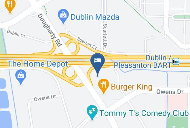Alameda - Best Western Plus Pleasanton Inn Maps