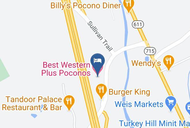 Monroe - Best Western Plus Poconos Hotel Maps