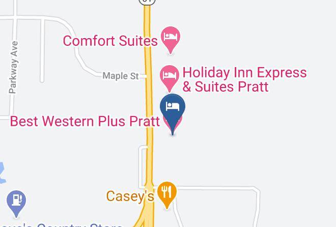 Pratt - Best Western Plus Pratt Maps