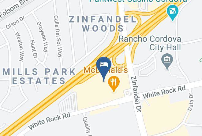 Sacramento - Best Western Plus Rancho Cordova Inn Maps