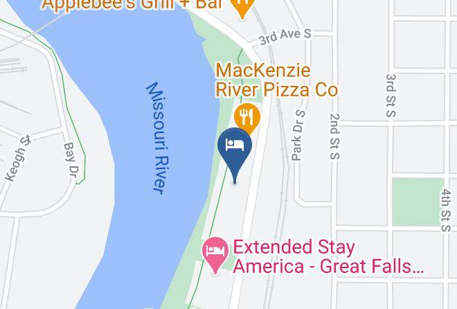 Cascade - Best Western Plus Riverfront Hotel And Suites Maps