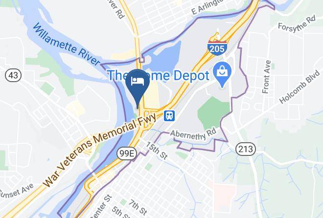 Clackamas - Best Western Plus Rivershore Hotel Maps