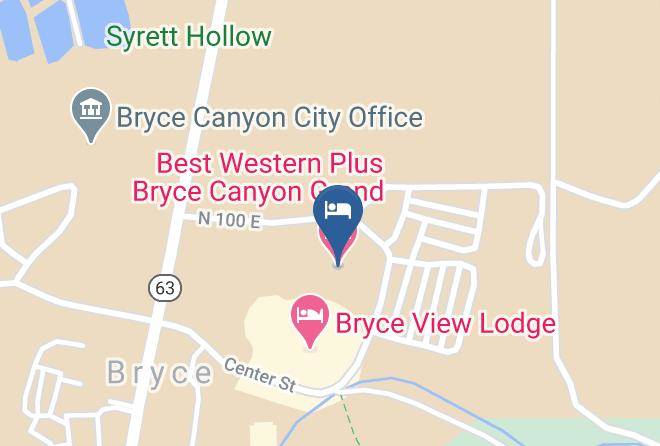 Garfield - Best Western Plus Bryce Canyon Grand Hotel Maps