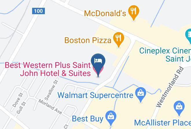 Saint John - Best Western Plus Saint John Hotel & Suites Maps