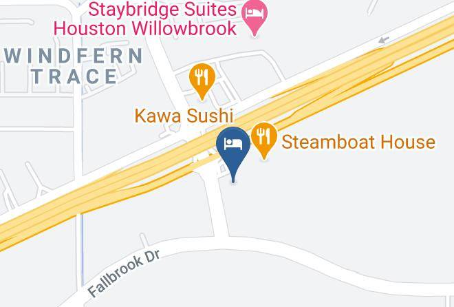 Harris - Best Western Plus Sam Houston Inn & Suites Maps