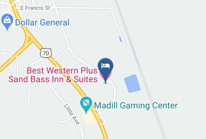 Marshall - Best Western Plus Sand Bass Inn & Suites Maps